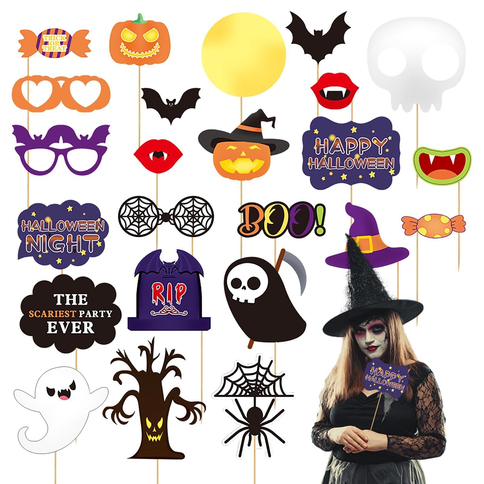 ハロウィン　フォトブースセット Amazon.co.jp: [Vziguhk] ハロウィンフォトブース装飾、ハロウィン